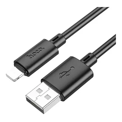 Hoco X88 USB / Lightning töltő- és adatkábel, 2,4A , fekete