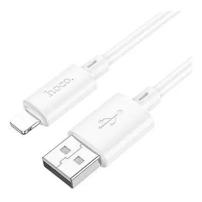 Hoco X88 USB / Lightning töltő- és adatkábel, 2,4A , fehér