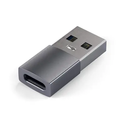 Satechi Aluminum USB A - Type-C adapter, szürke