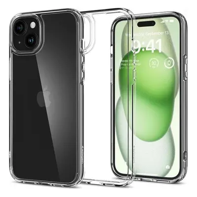 Spigen Ultra Hybrid iPhone 16 Plus tok, Crystal Clear, átlátszó ACS08069