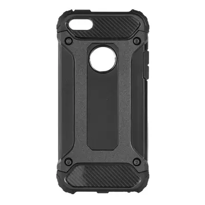 Forcell Armor hátlap tok Apple iPhone 5/5S/SE, fekete