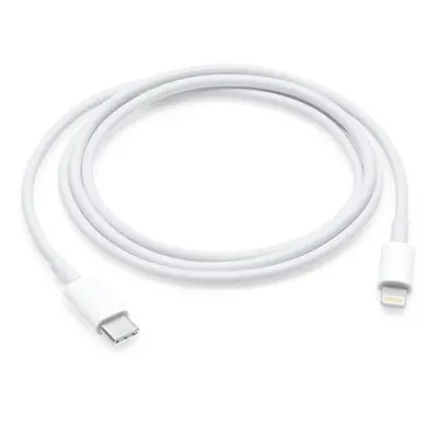 Apple MX0K2ZM/A Lightning / Type-C töltő- és adatkábel, 1m, fehér