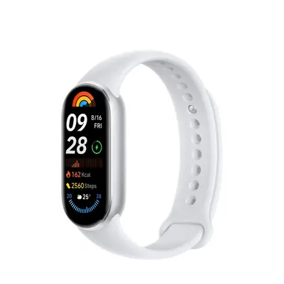 Xiaomi Mi Band 9 aktivitásmérő, ezüst