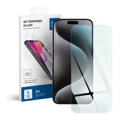 Blue Star iPhone 15 Pro tempered glass kijelzővédő üvegfólia