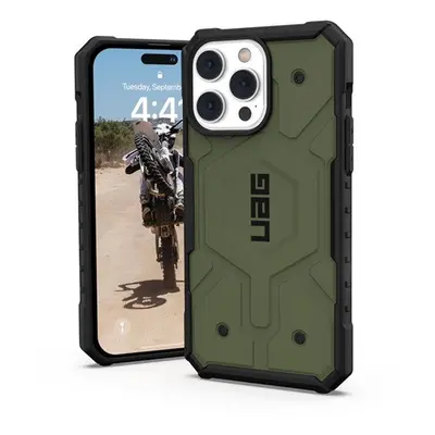 UAG Pathfinder Magsafe Apple iPhone 14 Pro Max hátlap tok, Olive