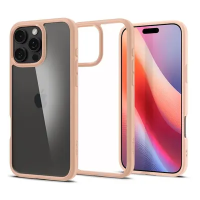 Spigen Ultra Hybrid Apple iPhone 16 Pro Max tok, Rose Titanium, rózsaszín