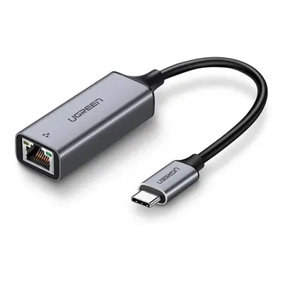 Ugreen RJ45 USB-C - Gigabit Ethernet adapter, alumínium, szürke