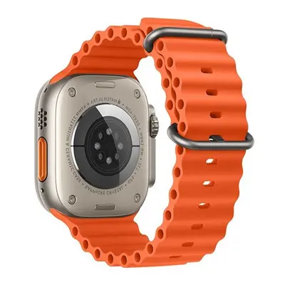 Forcell F-Design FA12 Apple Watch 38/40/41mm szíj, narancssárga