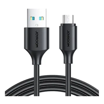 Joyroom S-UM018A9 USB-A-microUSB kábel, 2.4A, 2m, fekete