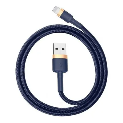 Baseus Cafule USB-Lightning töltőkábel, 1m, arany/sötétkék