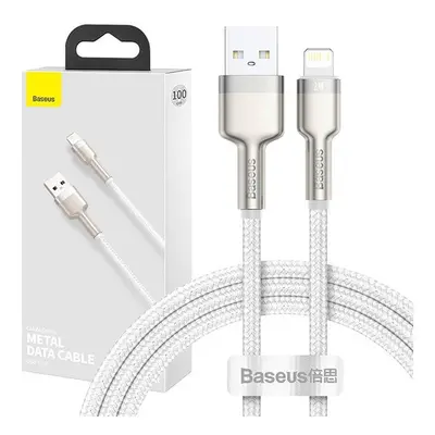 Baseus Cafule USB - Lightning töltőkábel, 1m, fehér