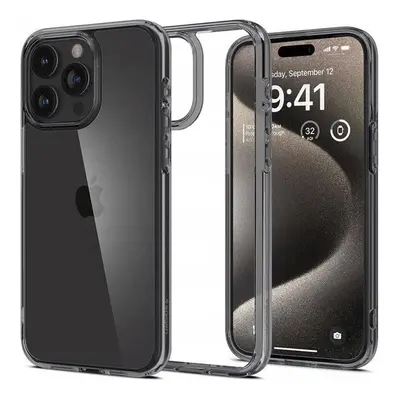 Spigen Ultra Hybrid Apple iPhone 16 Pro tok, Space Crystal, átlátszó-szürke