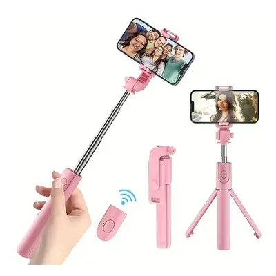 Prémium selfie bot, 19 - 70 cm, forgatható, exponáló gombbal, bluetooth-os, v4.0, tripod, R1, ró