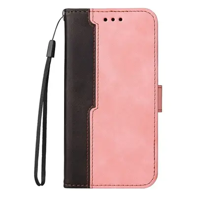 Huawei Wooze Colour Wallet Honor 90, Oldalra nyíló tok, stand, kártyatartóval, kézpánttal, rózsa