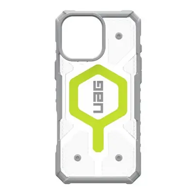 UAG Pathfinder iPhone 16 Pro Max Clear Magsafe tok, Active Neon