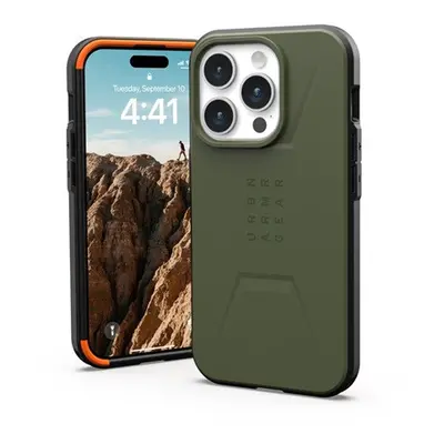 UAG Civilian MagSafe Apple iPhone 15 Pro hátlap tok, olive drab