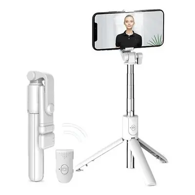 Prémium selfie bot, 19 - 70 cm, forgatható, exponáló gombbal, bluetooth-os, v4.0, tripod, világí