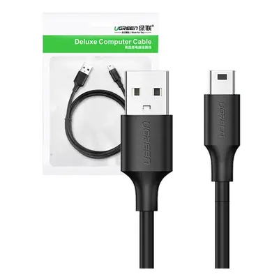 Ugreen US132 USB-mini USB adatkábel, 1,5m, fekete