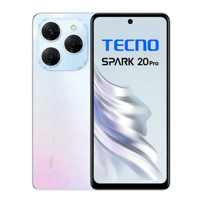 Tecno Spark 20 Pro 8/256GB okostelefon, Forsty Ivory (ezüst)