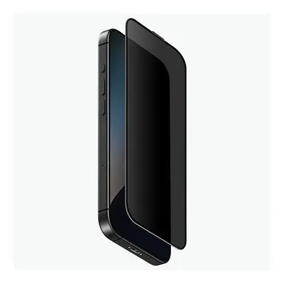 Uniq Optix Privacy iPhone 16 Pro tempered glass kijelzővédő fólia felhelyező kerettel