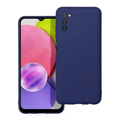 Forcell Soft Samsung Galaxy A03s szilikon tok, sötét kék