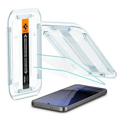 Spigen "Glas.tR EZ Fit" Samsung Galaxy S24 FE tempered kijelzővédő fólia felhelyező kerettel (2d