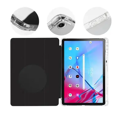 OBAL:ME MistyTab Lenovo Tab P11/P11 Plus/P11 5G oldalra nyíló, kitámasztható tok, fekete