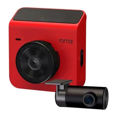 70mai A400 Dash Camera autós fedélzeti kamera, első + hátsó, 2K, Wi-Fi, 2inch LCD, piros