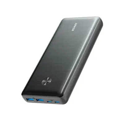 Anker PowerCore III Elite USB-C-USB-A Powerbank, 25600mAh, 87W, fekete (A1291H11)