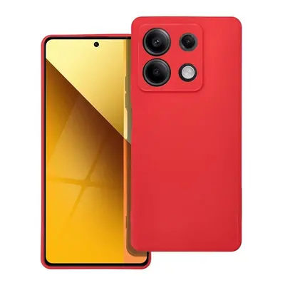 Forcell Soft Xiaomi Redmi Note 13 5G szilikon tok, piros