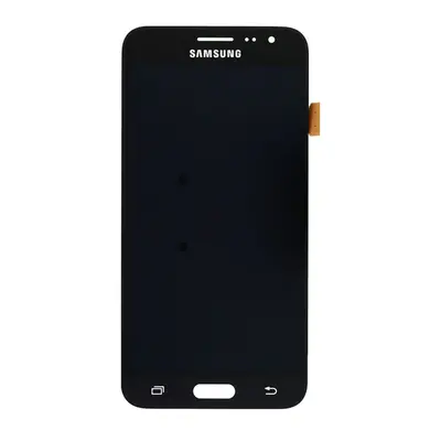 Samsung J320 Galaxy J3 2016 kompatibilis LCD modul, OEM jellegű, fekete