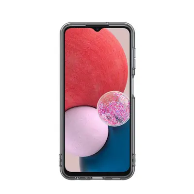 Samsung Galaxy A13 5G Soft Clear gyári szilikon tok, fekete, EF-QA136TB