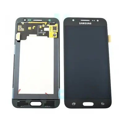 Samsung SM-J500 Galaxy J5 kompatibilis LCD modul, OEM jellegű, fekete