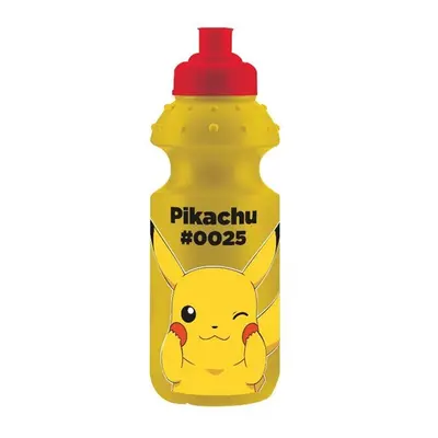 KiDS Pokemon Pikachu palack/kulacs, 350ml, sárga-piros