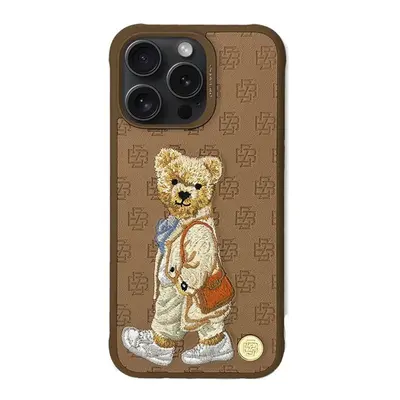 Zuck Bear Paris Gentleman iPhone 15 Pro hátlap tok, válltáska