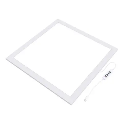 Puluz PU5139 LED panel termékfotózáshoz állítható fényerővel 38x38cm, 1200Lm, 2800-6500K, fehér