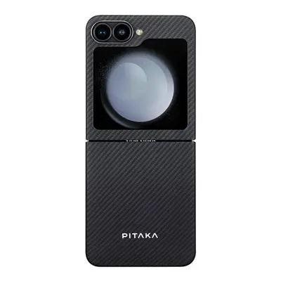 Pitaka MagEZ Case 5 Samsung Galaxy Z Flip 6 MagSafe tok, Black/gray