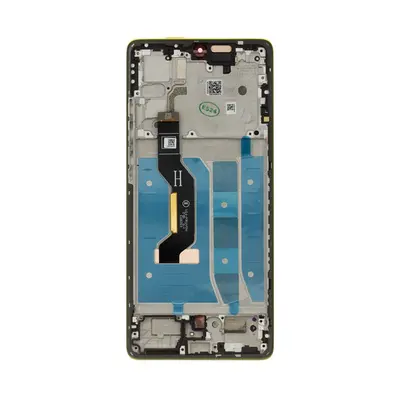 Motorola G85 gyári LCD kijelző kerettel, zöld (Service Pack)