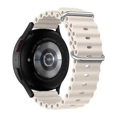 Forcell F-Design FS01 Samsung Galaxy Watch 22mm szíj, bézs