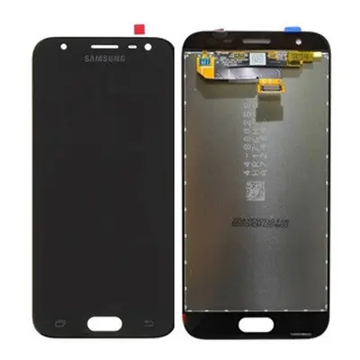 Samsung J330 Galaxy J3 2017 kompatibilis LCD modul, OEM jellegű, fekete