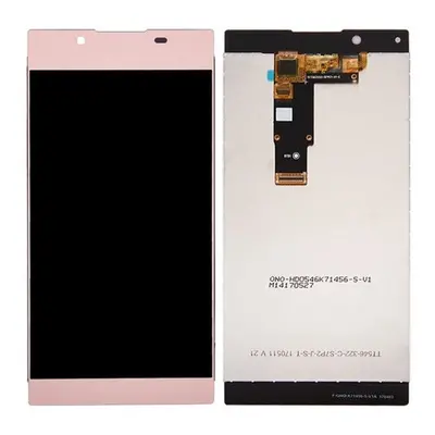 Sony Xperia L1 kompatibilis LCD modul, OEM jellegű, rózsaszín, Grade S+