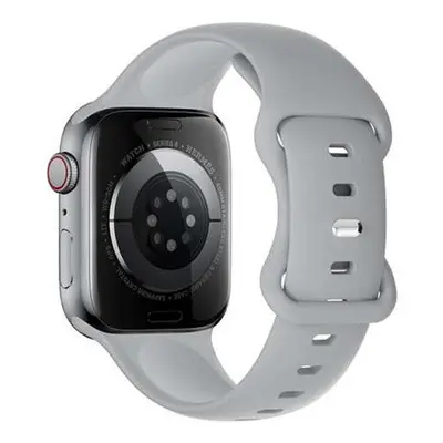 Hoco WA15 Apple Watch 42 / 44 / 45 / 49mm szilikon szíj, szürke