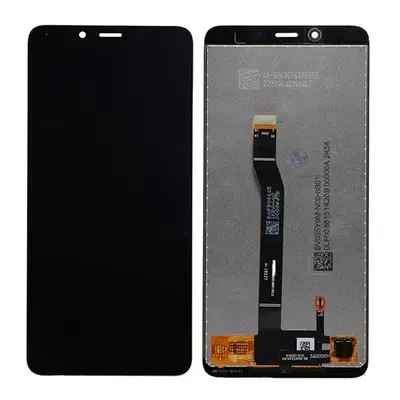 Xiaomi Redmi 6 kompatibilis LCD modul, OEM jellegű, fekete, Grade S+