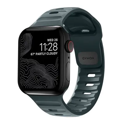 Nomad Sport Apple Watch 42/44/45/49mm szíj, kék