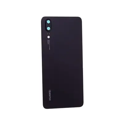 Huawei P20 akkufedél, fekete