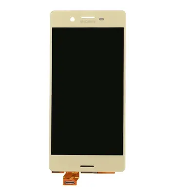 Sony Xperia X F5121 kompatibilis LCD modul, OEM jellegű, arany, Grade S+