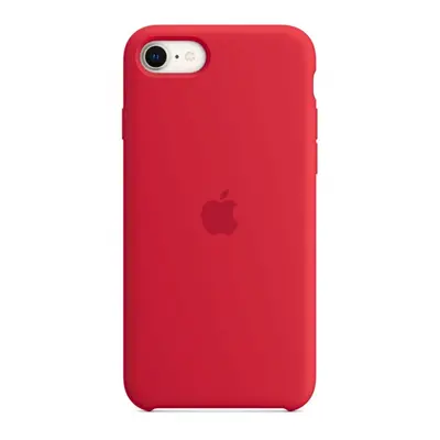 Apple iPhone SE 2022/2020 gyári szilikon tok, piros (PRODUCT)RED