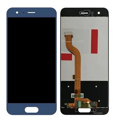 Honor 9 kompatibilis LCD modul kerettel, OEM jellegű, kék, Grade S+