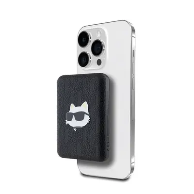 Karl Lagerfeld Embossed Choupette Head MagSafe kompatibilis Powerbank/külső akkumulátor, 5000mAh