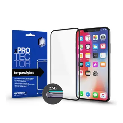 Apple iPhone 14 Plus/13 Pro Max Xprotector Tempered Glass Full 2.5D kijelzővédő üvegfólia, feket